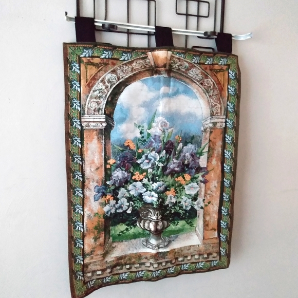 Sea Gull brand Fine Tapestry Arched European window scene - Picture 3 of 8